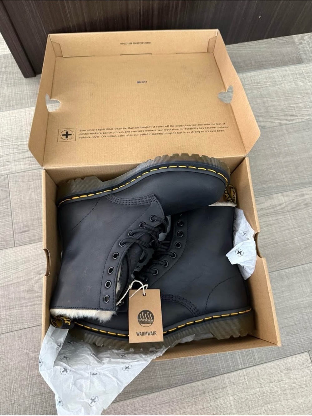 Dr. Martens 1460 Serena Black Boots